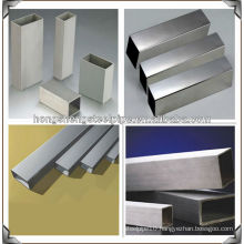 polished high quality welded stainless steel square pipe